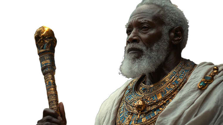 Egyptian Lightning Sage Vinyl Car Decal Sticker – Waterproof & UV-Resistant 8"