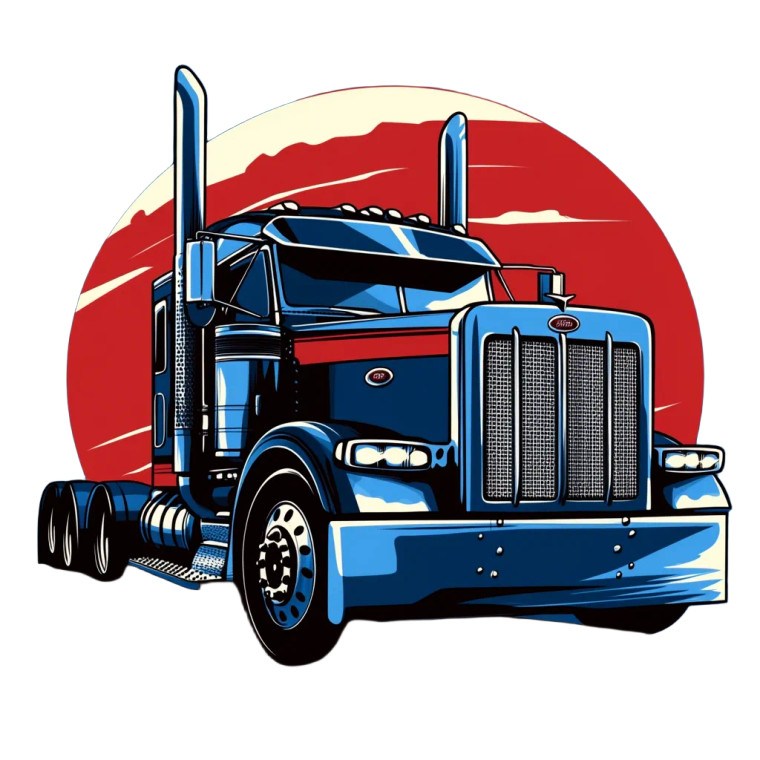 Modern Truck Logo Vinyl Car Decal Sticker – Waterproof & UV-Resistant 8" Modern Truck Logo Vinyl Car Decal Sticker – Waterproof & UV-Resistant 8"