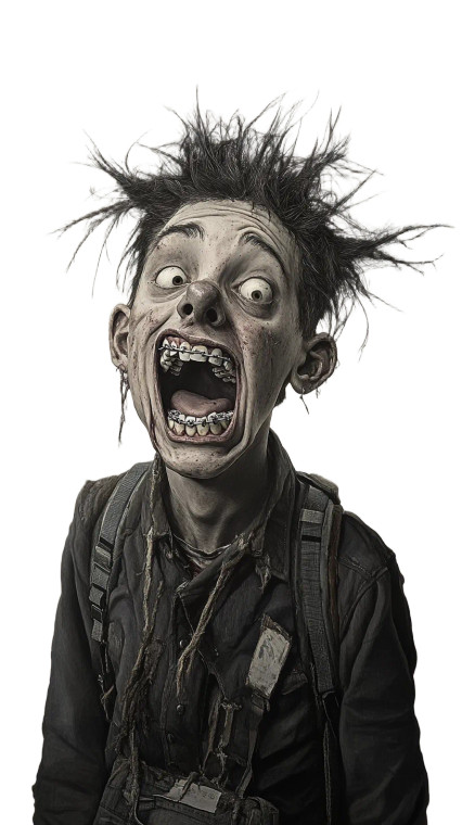 Mutant Teen Boy Vinyl Car Decal Sticker – Waterproof & UV-Resistant 8" Mutant Teen Boy Vinyl Car Decal Sticker – Waterproof & UV-Resistant 8"