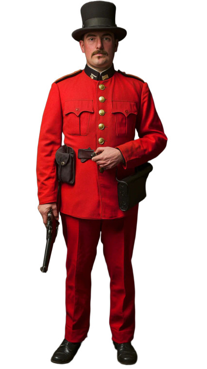 1910 Security Guard Vinyl Car Decal Sticker – Waterproof & UV-Resistant 8"