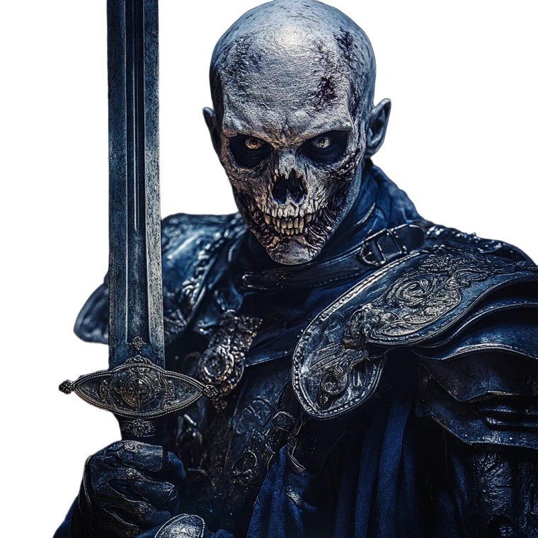 Undead Wight Lord Vinyl Car Decal Sticker – Waterproof & UV-Resistant 8"