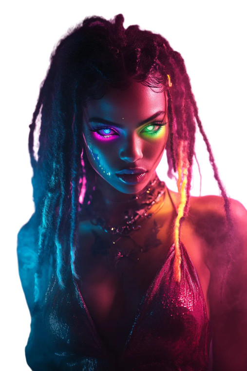 Clubbing Goddess Vinyl Car Decal Sticker – Waterproof & UV-Resistant 8"