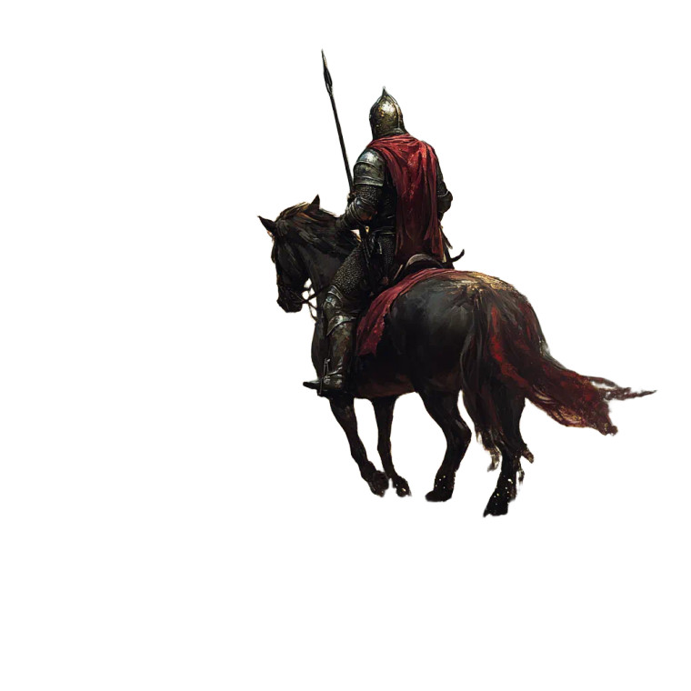 Charging Knight V3 Vinyl Car Decal Sticker – Waterproof & UV-Resistant 8"