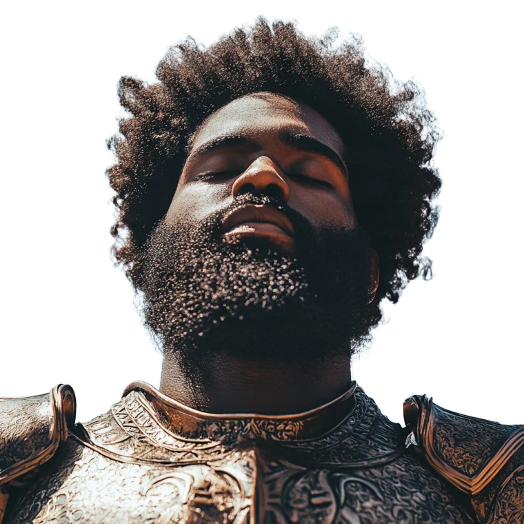 Celestial Warrior V18 Vinyl Car Decal Sticker – Waterproof & UV-Resistant 8"