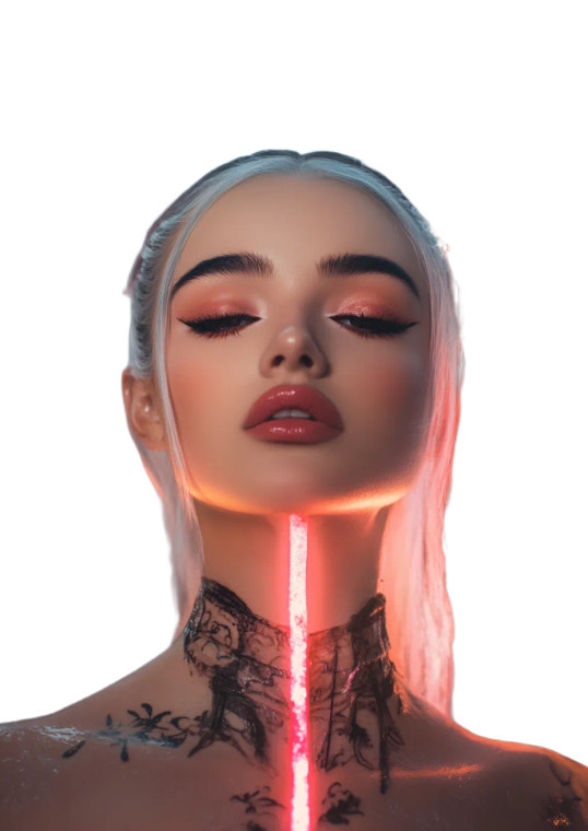 Fearsome Samurai Vinyl Car Decal Sticker – Waterproof & UV-Resistant 8"