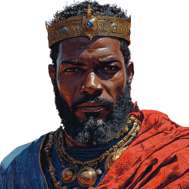 Mansa Musa Selfie V2 Vinyl Car Decal Sticker – Waterproof & UV-Resistant 8"