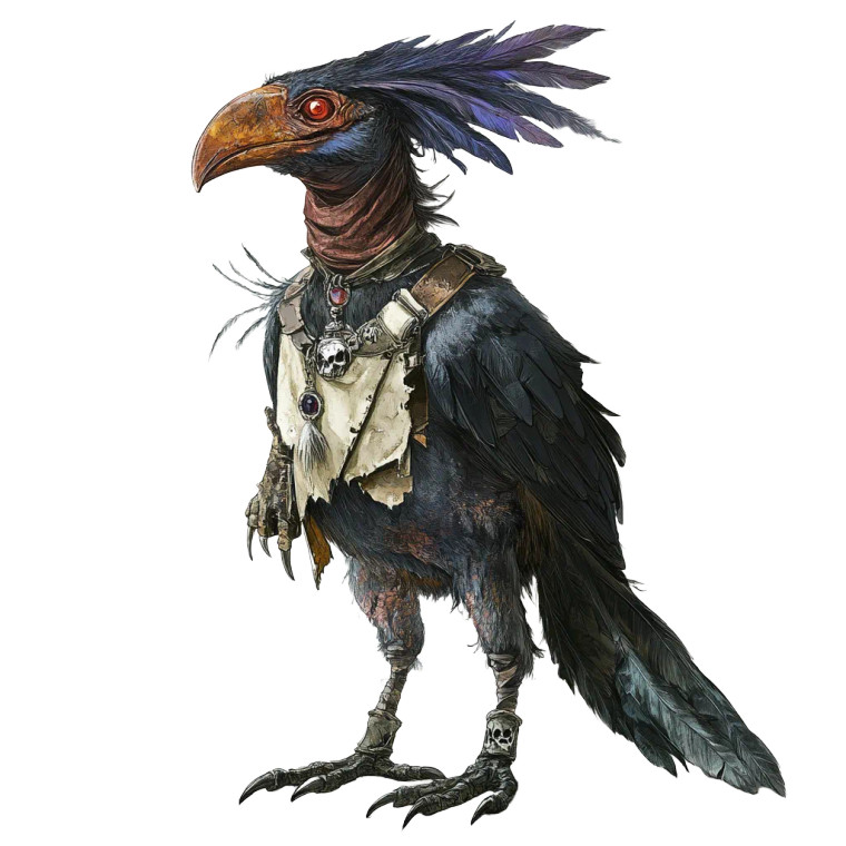 Bird Mutant Anthropomorphic Vinyl Car Decal Sticker – Waterproof & UV-Resistant 8"