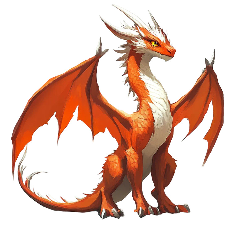 Young Red Dragon V2 Vinyl Car Decal Sticker – Waterproof & UV-Resistant 8"