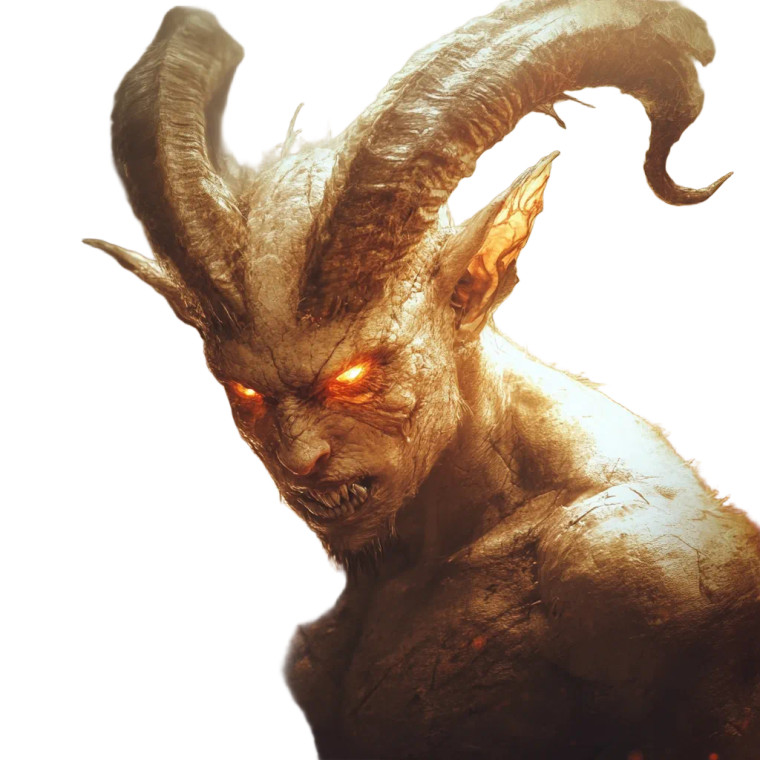 Stone-Skinned Creature Vinyl Car Decal Sticker – Waterproof & UV-Resistant 8"