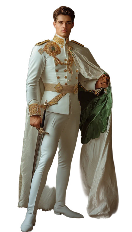 Disney Prince Portrait Vinyl Car Decal Sticker – Waterproof & UV-Resistant 8"