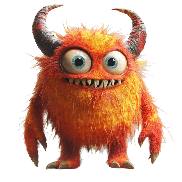 Earth Crust Monster Vinyl Car Decal Sticker – Waterproof & UV-Resistant 8"