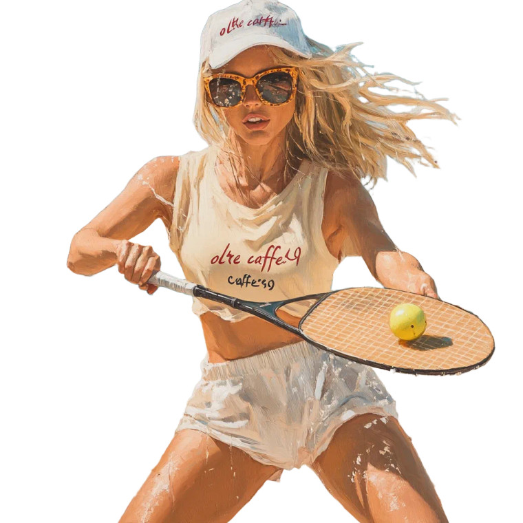 Beach Padel Romance Vinyl Car Decal Sticker – Waterproof & UV-Resistant 8"