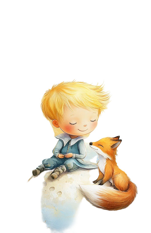 The Little Prince V2 Vinyl Car Decal Sticker – Waterproof & UV-Resistant 8"