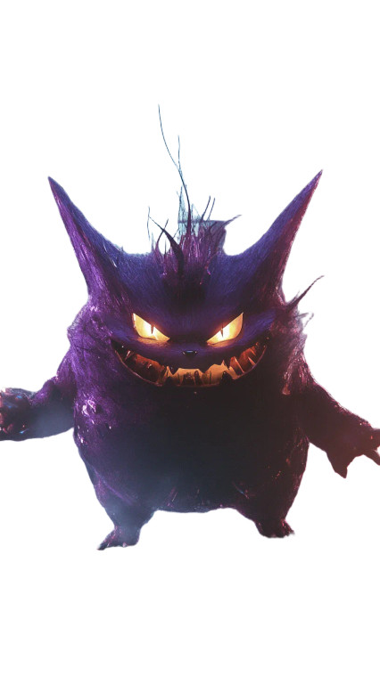 Realistic Gengar Movie Vinyl Car Decal Sticker – Waterproof & UV-Resistant 8"