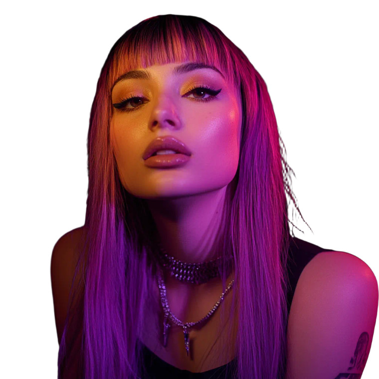 Pop Singer E-Girl Vinyl Car Decal Sticker – Waterproof & UV-Resistant 8"