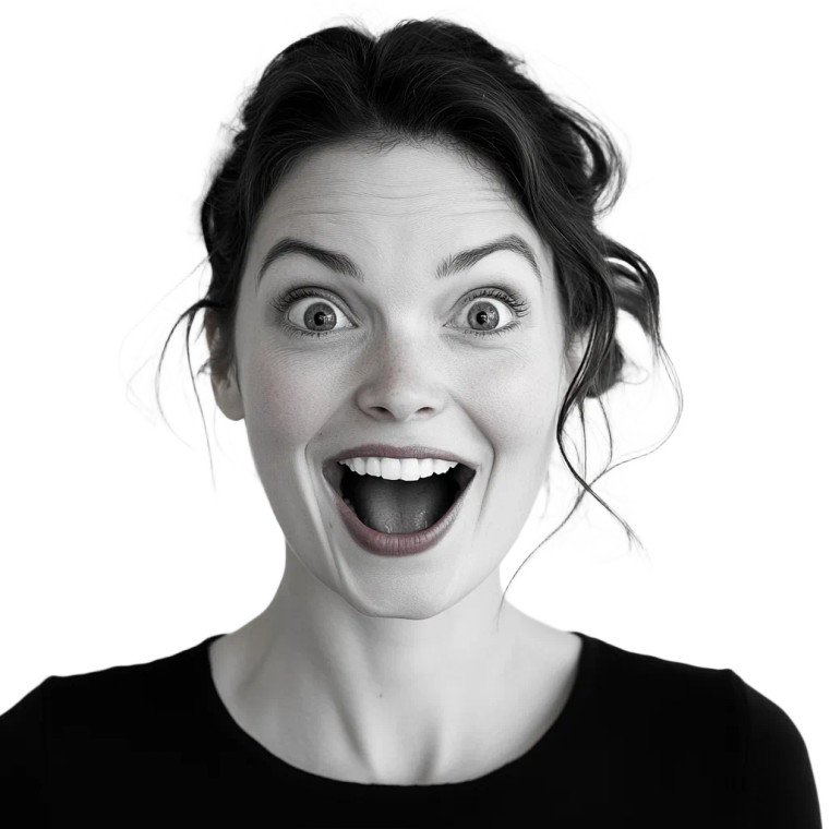 Questioning Smile Vinyl Car Decal Sticker – Waterproof & UV-Resistant 8"