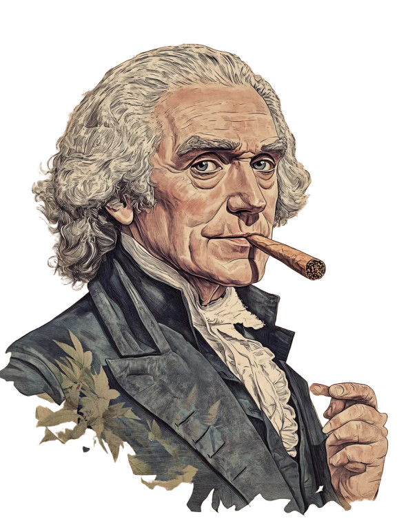 Thomas Jefferson Joint Vinyl Car Decal Sticker – Waterproof & UV-Resistant 8"