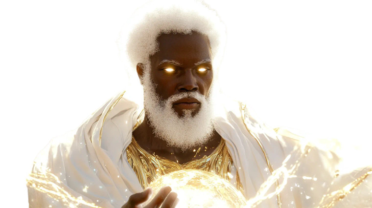 African American Jesus Vinyl Car Decal Sticker – Waterproof & UV-Resistant 8"