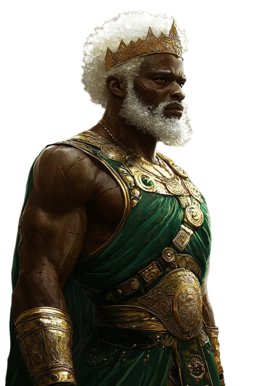 Cosmic Afro King V2 Vinyl Car Decal Sticker – Waterproof & UV-Resistant 8"