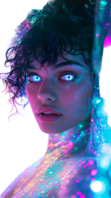 Creepy Fluffy Alien Vinyl Car Decal Sticker – Waterproof & UV-Resistant 8"