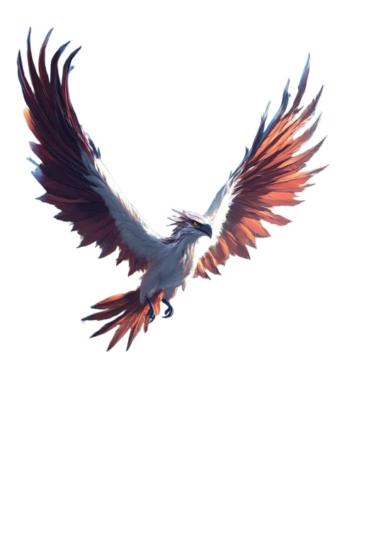 Diamond Feather Bird Vinyl Car Decal Sticker – Waterproof & UV-Resistant 8"