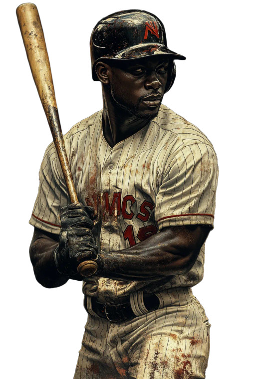 Vintage Baseball Player V6 Vinyl Car Decal Sticker – Waterproof & UV-Resistant 8"