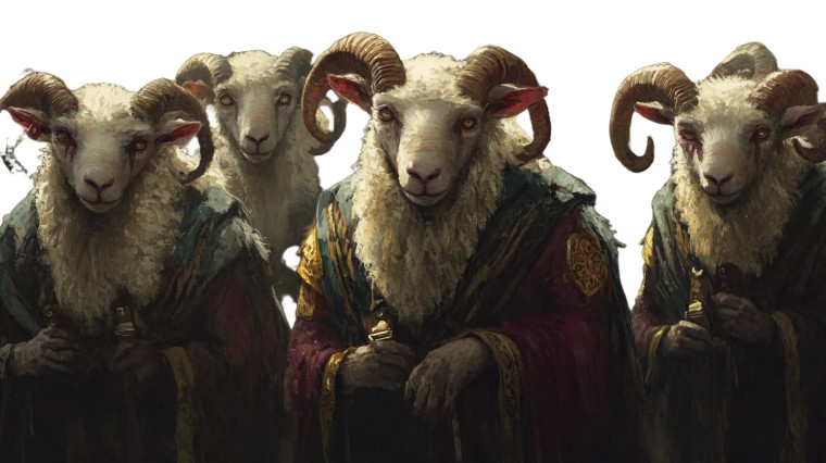 Sheeple Herd Vinyl Car Decal Sticker – Waterproof & UV-Resistant 8"