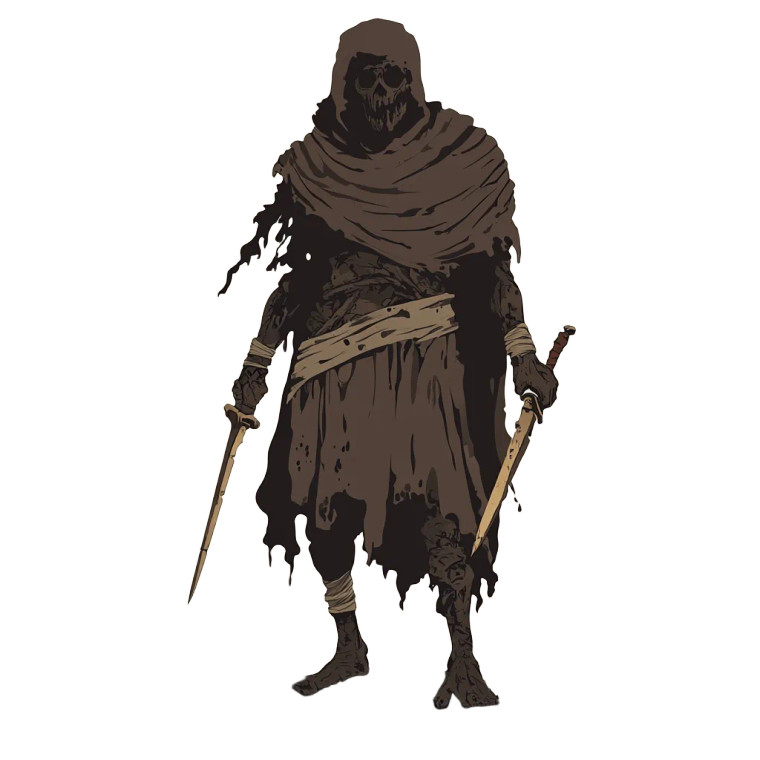 Ancient Greek Zombie Vinyl Car Decal Sticker – Waterproof & UV-Resistant 8"