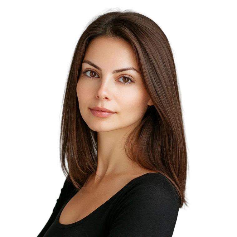 Attractive Woman Posing Vinyl Car Decal Sticker – Waterproof & UV-Resistant 8"