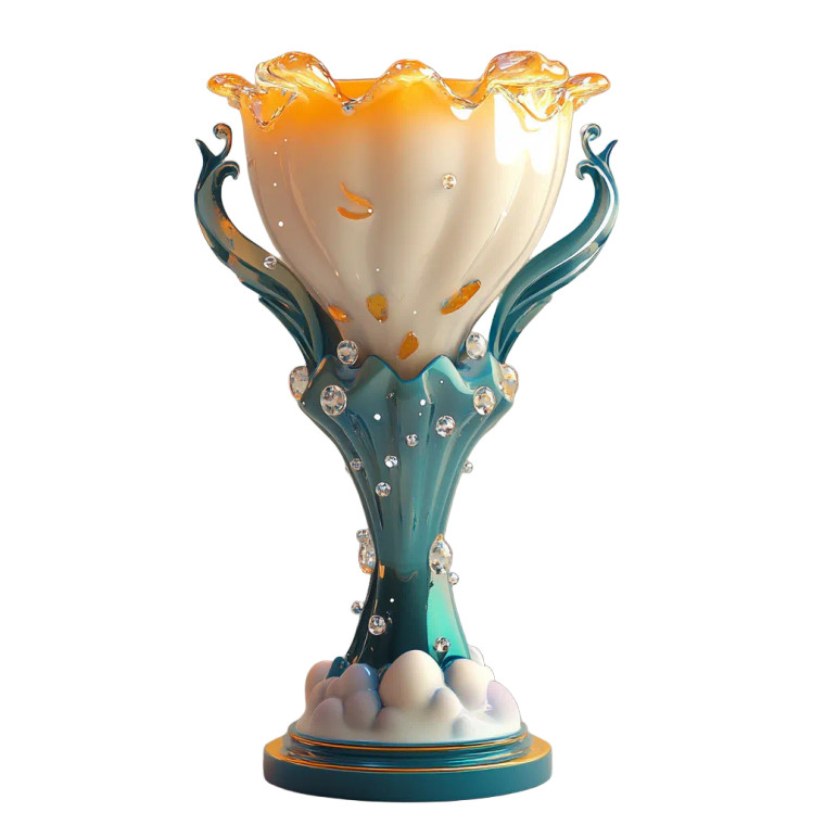 Ghibli Champion Trophy Vinyl Car Decal Sticker – Waterproof & UV-Resistant 8"