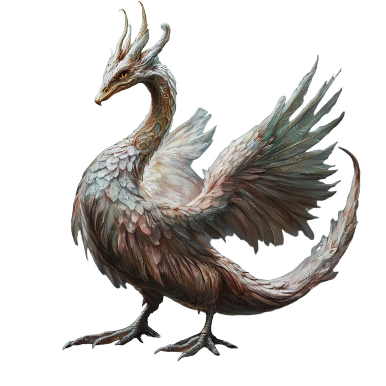 Goose Dragon Hybrid Vinyl Car Decal Sticker – Waterproof & UV-Resistant 8"