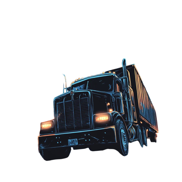 Dc Comic Truck Vinyl Car Decal Sticker – Waterproof & UV-Resistant 8"