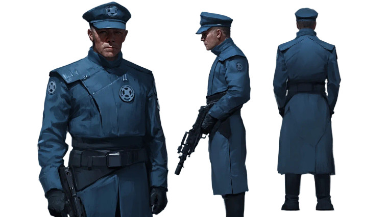 Imperial Security Guard Vinyl Car Decal Sticker – Waterproof & UV-Resistant 8"