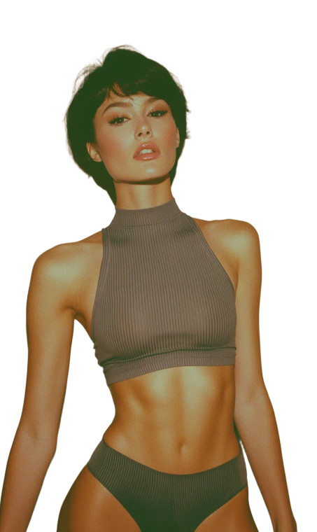 Fitness Model Pose V3 Vinyl Car Decal Sticker – Waterproof & UV-Resistant 8"