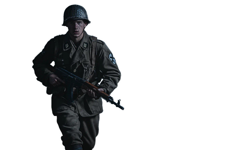 Wehrmacht Night Attack Vinyl Car Decal Sticker – Waterproof & UV-Resistant 8"