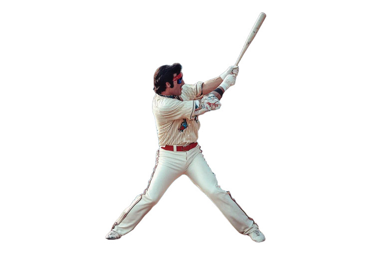 Elvis Impersonator Homerun Vinyl Car Decal Sticker – Waterproof & UV-Resistant 8"