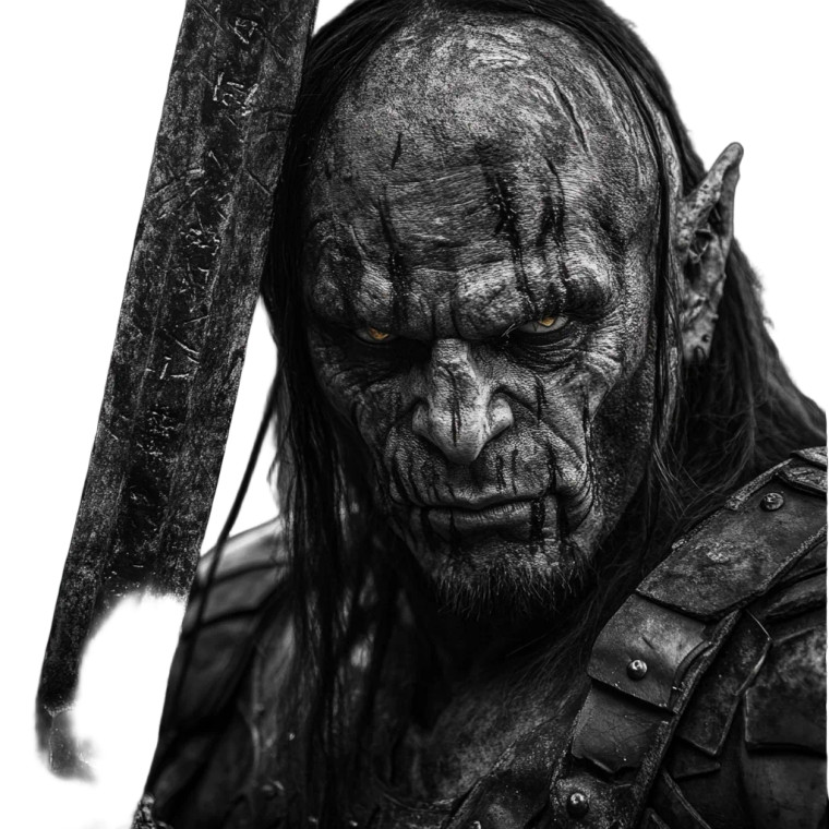 Uruk-Hai Vinyl Car Decal Sticker – Waterproof & UV-Resistant 8"