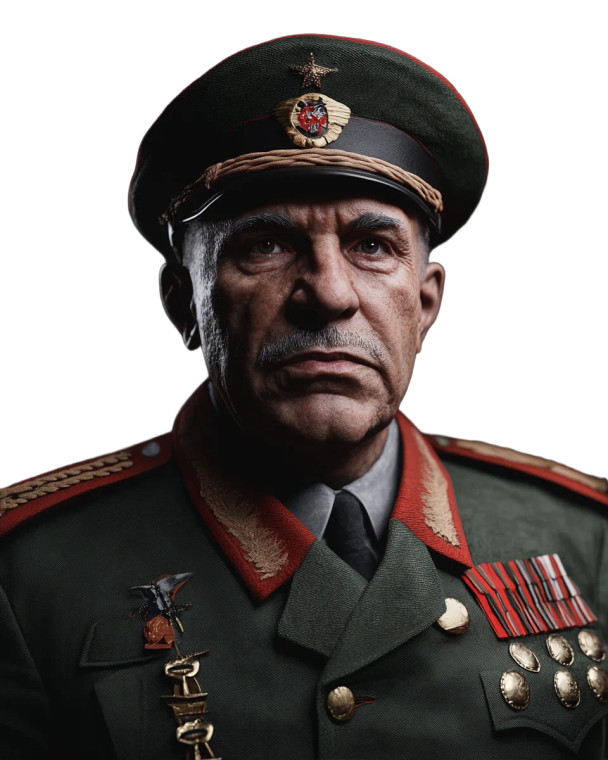 Wwii Dictator Portrait Vinyl Car Decal Sticker – Waterproof & UV-Resistant 8"