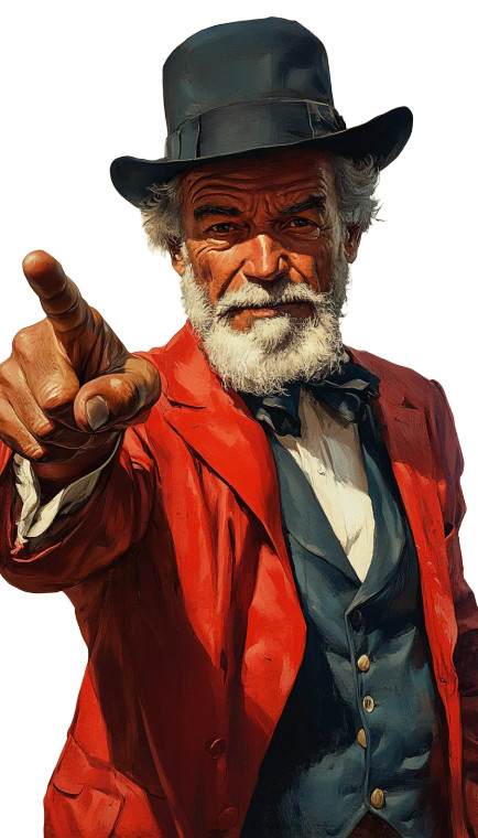 Uncle Sam Pointing V5 Vinyl Car Decal Sticker – Waterproof & UV-Resistant 8"