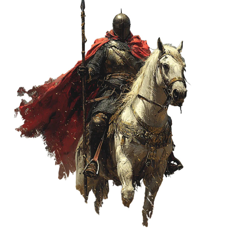 Steppe Warrior Vinyl Car Decal Sticker – Waterproof & UV-Resistant 8"