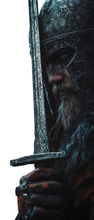 Viking Attributes Closeup Vinyl Car Decal Sticker – Waterproof & UV-Resistant 8"