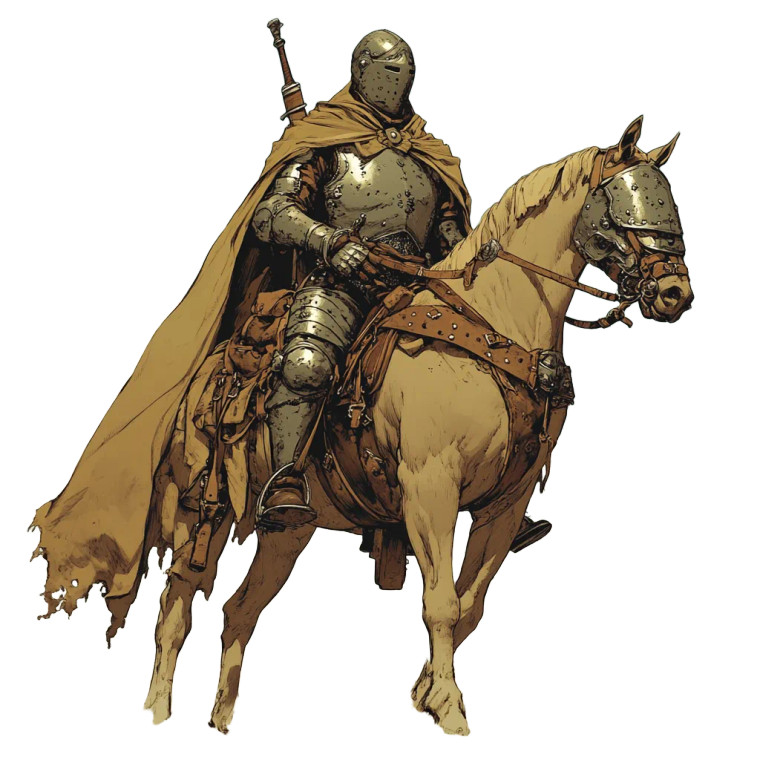 Spanish Knight Vinyl Car Decal Sticker – Waterproof & UV-Resistant 8"