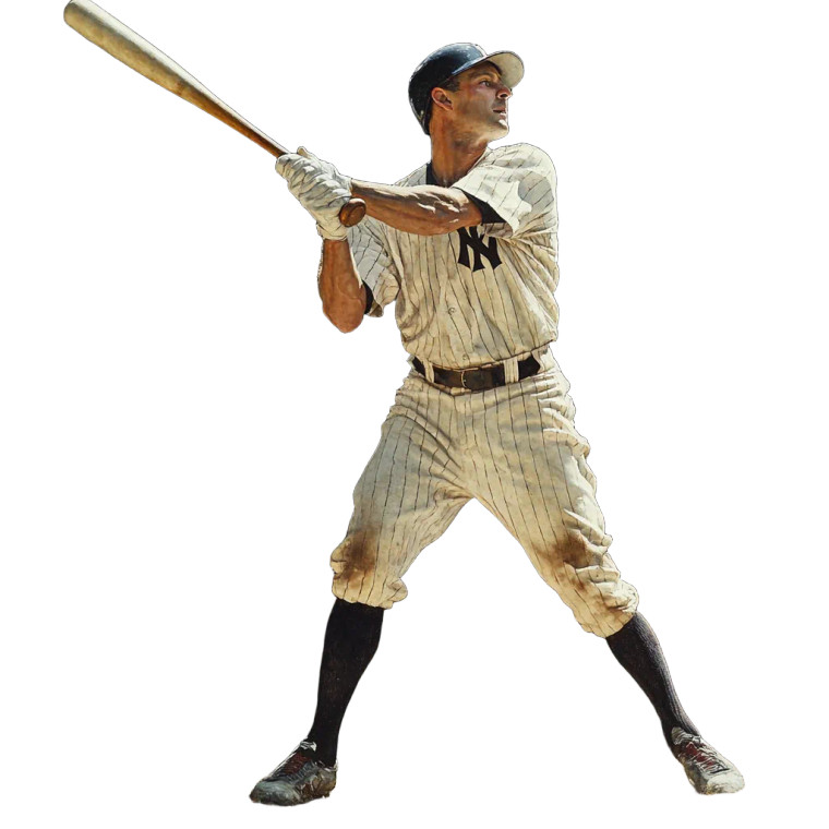 Baseball Swing Admiration Vinyl Car Decal Sticker – Waterproof & UV-Resistant 8"