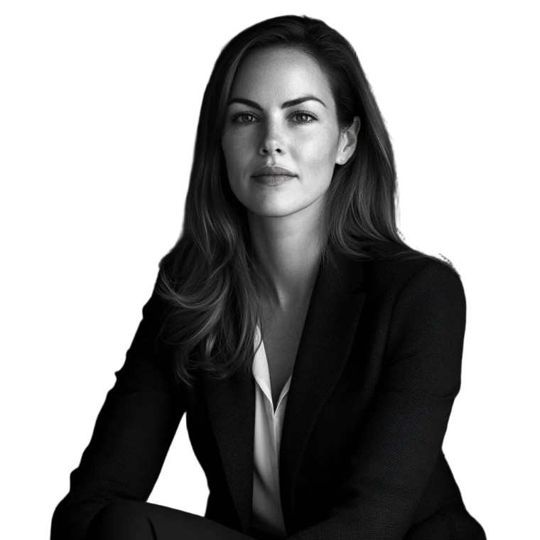 Elegant Business Portrait Vinyl Car Decal Sticker – Waterproof & UV-Resistant 8"