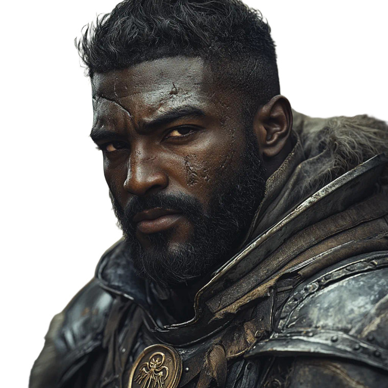 Grizzled Forest Ranger Vinyl Car Decal Sticker – Waterproof & UV-Resistant 8"