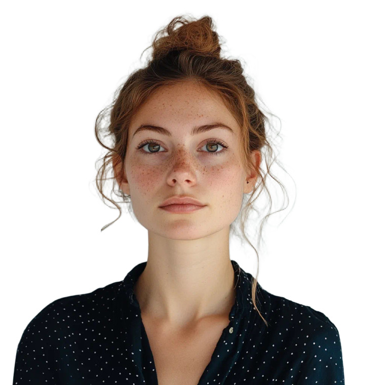 Woman Portrait V10 Vinyl Car Decal Sticker – Waterproof & UV-Resistant 8"