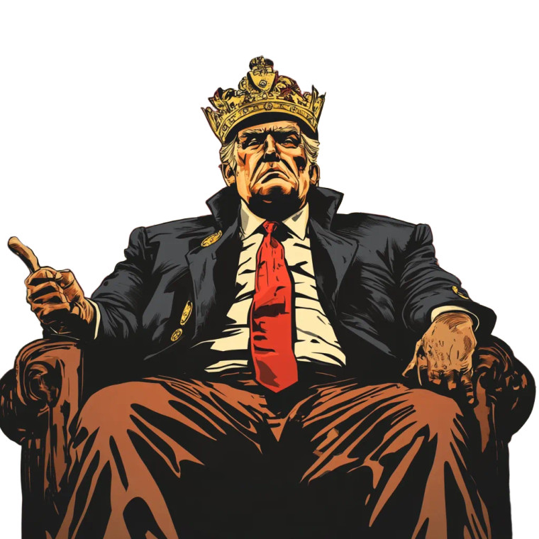 Comic Book Dictator Vinyl Car Decal Sticker – Waterproof & UV-Resistant 8"