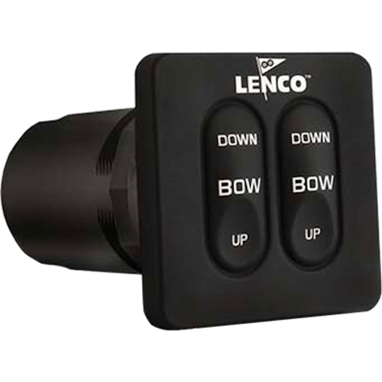 Upgrade Your Boat with Lenco Boat Trim Tab Switch | Integrated Tactile Switch Kit for Smooth Control | Compatible with Single Actuator Systems