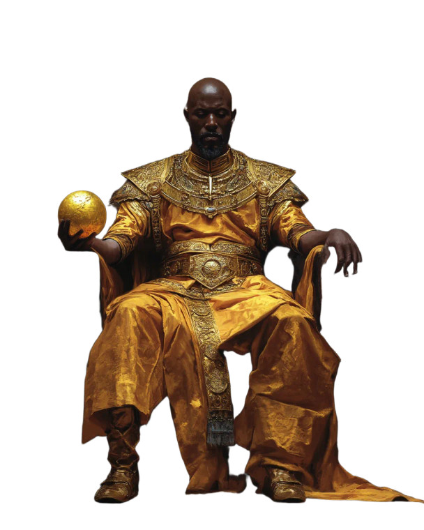 African King V3 Vinyl Car Decal Sticker – Waterproof & UV-Resistant 8"