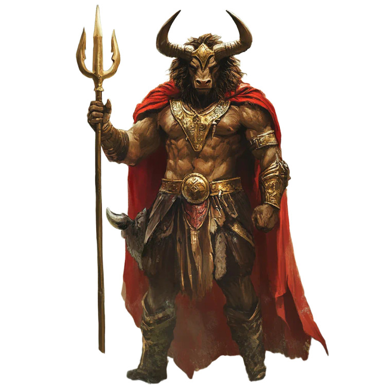 Minotaur Warrior V7 Vinyl Car Decal Sticker – Waterproof & UV-Resistant 8"